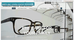 Desktop Screenshot of northbayvisioncenter.com